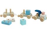 PlanToys - Stacking Train Trio