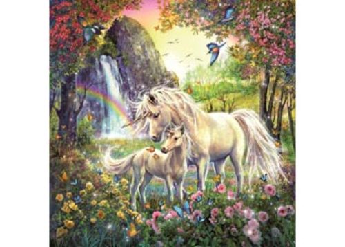 Puzzle - Ravensburger - Beautiful Unicorns Puzzle 3x49pc