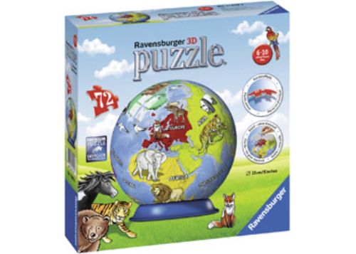 Ravensburger - Childrens Globe Puzzleball 72pc