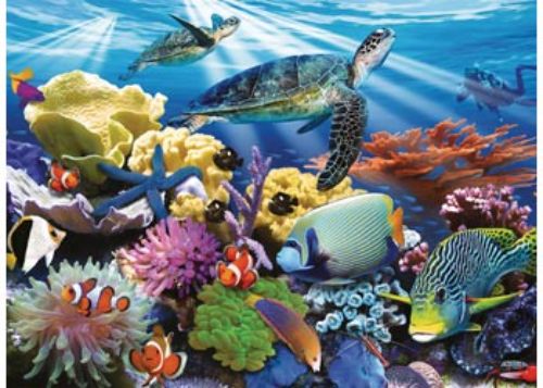 Puzzle - Ravensburger - Ocean Turtles Puzzle 200pc