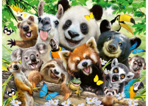 Puzzle - Ravensburger - Wildlife Selfie 300pc