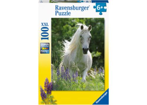 Puzzle - Ravensburger - Horse in Flowers Puzzle 100pc