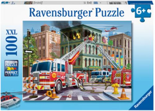 Puzzle - Ravensburger - Fire Truck Rescue 100pc