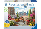 Large Format Puzzle - Ravensburger - Rooftop Garden Large Format Puzzle 500pcLF