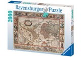 Puzzle - Ravensburger - Map of World From 1650 Puzzle 2000pc