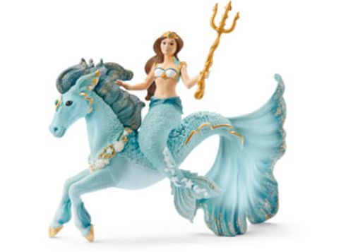 Schleich - Mermaid Eyela on underwater horse