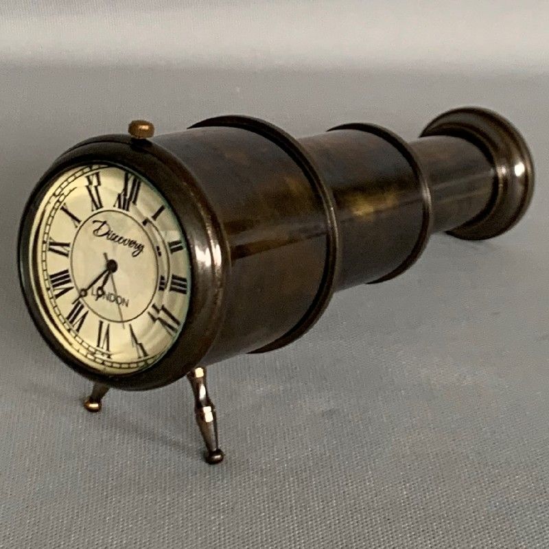 Clock in Telescope Case - 50mm