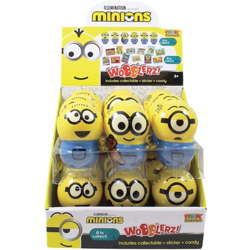 Minions Candy Wobblerz 10g (Pack of 18)