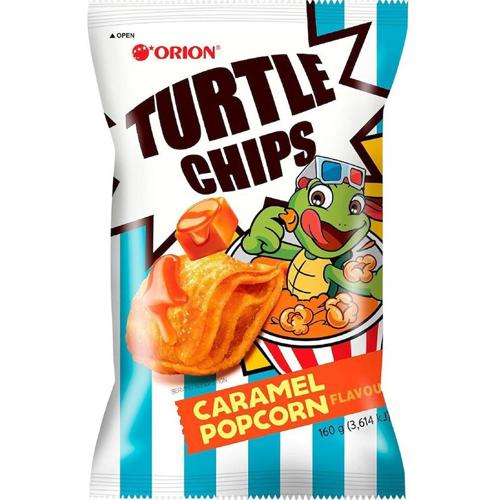 Turtle Caramel Popcorn 160gm (Pack of 12)