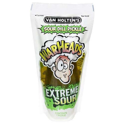 Van Holtens Warhead Sour Dill Pickel 5 Oz (Pack of 12)