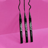 LA Girl Jetsetter Liquid Eyeliner in Black with precise brush tip for effortless line control and long-lasting matte finish.