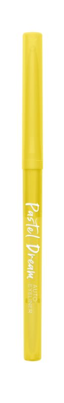 Vibrant LA Girl Pastel Dream Auto Eyeliner in Sunshine, featuring smooth application and long-lasting, smudge-proof formula.