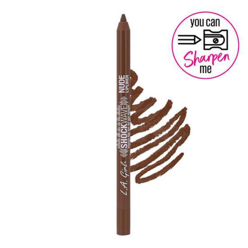 LA Girl Shockwave Nude Lipliner Pencil - Chai Latte