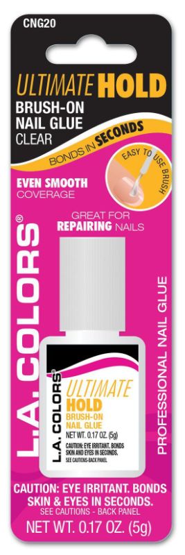 LA Colors Ultimate Hold Brush on Nail Glue - Clear