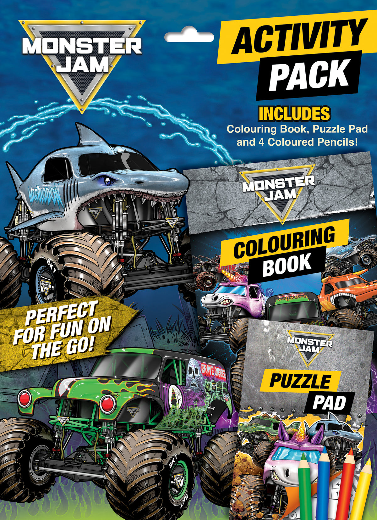 Monster Jam: Activity Pack