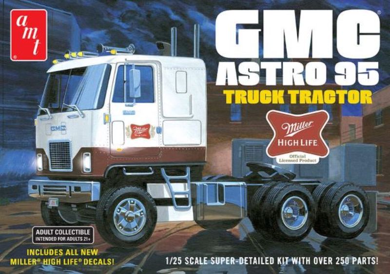 Plastic Kitset - 1/25 GMC Astro 95 'MillerBeer'