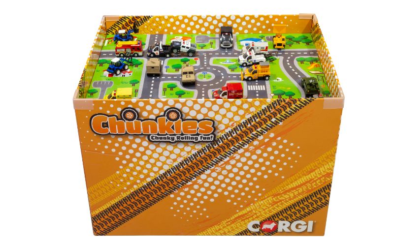 Corgi Diecast Car - Chunkies Play Table