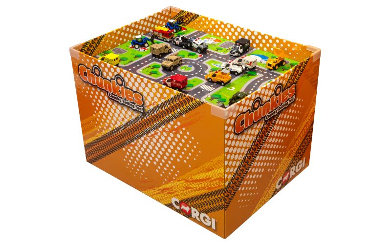 Corgi Diecast Car - Chunkies Play Table