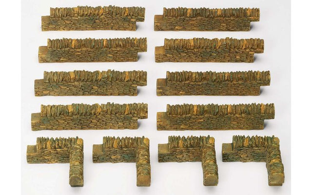 Hornby Cotswold Wall Pack #1 featuring authentic stone texture for realistic model railway scenery.