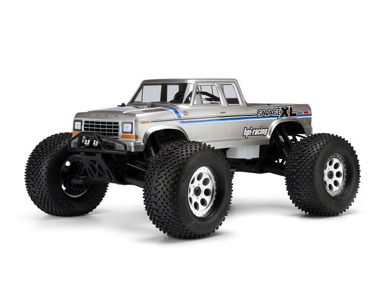 Radio Control Car Accessories - Body SavageXL: '79 Ford F150SC