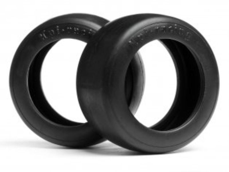 Premium 31mm Vintage Slick racing tires for RC cars, designed for classic Trans Am models, ensuring optimal grip and performance.