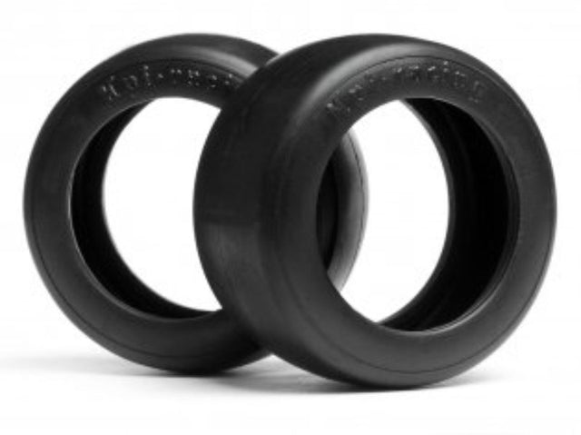 Premium 31mm Vintage Slick racing tires for RC cars, designed for classic Trans Am models, ensuring optimal grip and performance.