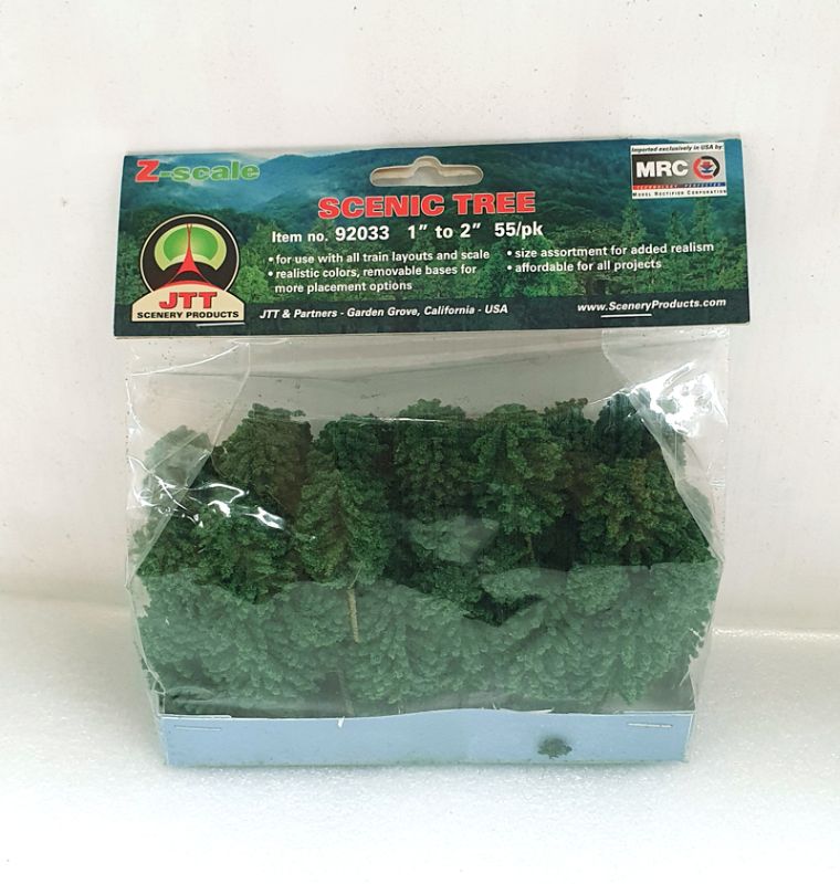 Model Scenery - 25-50mm Econo-Trees (55)