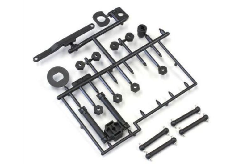 Kyosho FZR Swing Shaft Set for FAZER series, enhancing RC vehicle performance and durability with precise engineering.