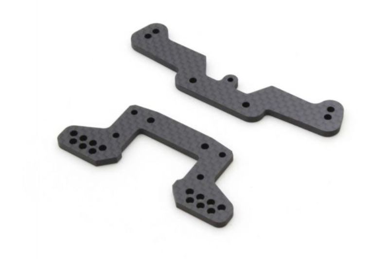 Kyosho Mid Carbon Rear Shock Stay for OPTIMA Mid, enhance stability and performance for RC racing enthusiasts.