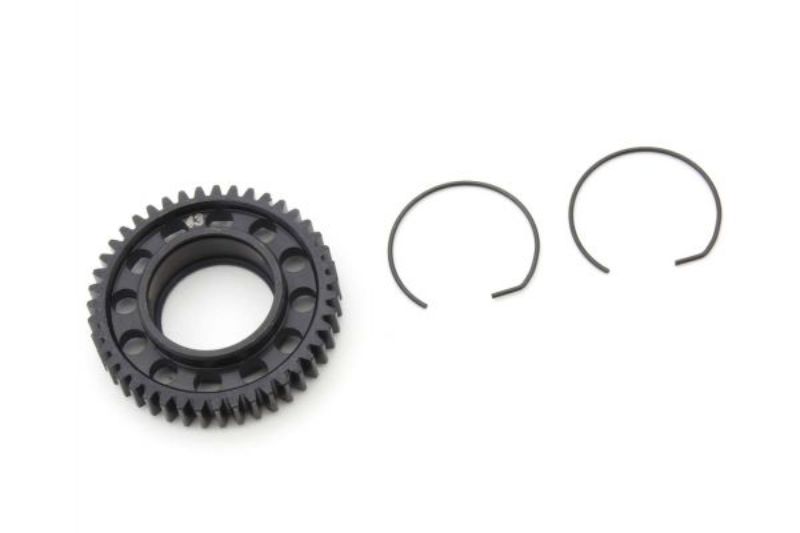 Kyosho Mid HD Gear for OPTIMA series, enhancing durability and performance in RC cars with superior torque transmission.