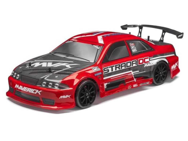 Radio Control Car Accessories - BodyPntd: Strada DC Red