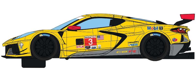 Slot Car - Daytona Corvette C8R #3