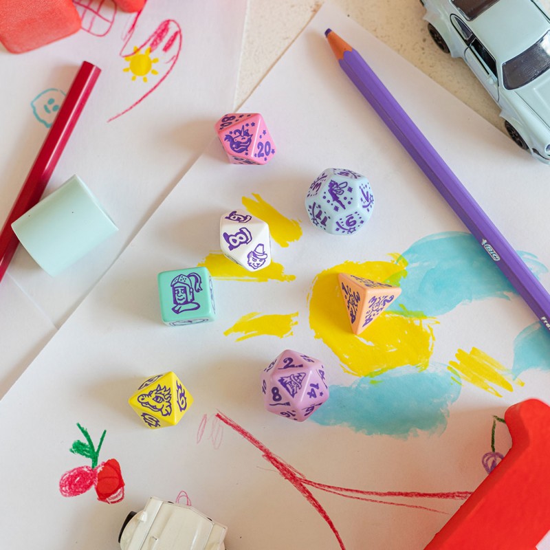 Q Workshop - My Very First Dice Set Little Berry Dice Set 7