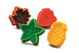 Pastry Cutters Leaf, Pineapple, Strawberry - Brand Kilo