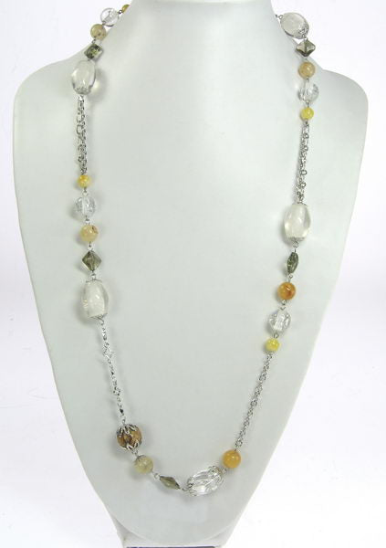 Necklace Glass & Stone