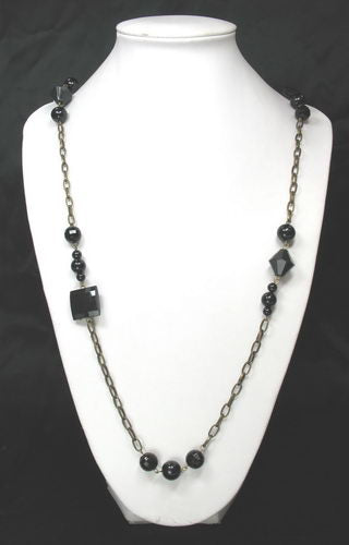 Necklace - Esin  - Black