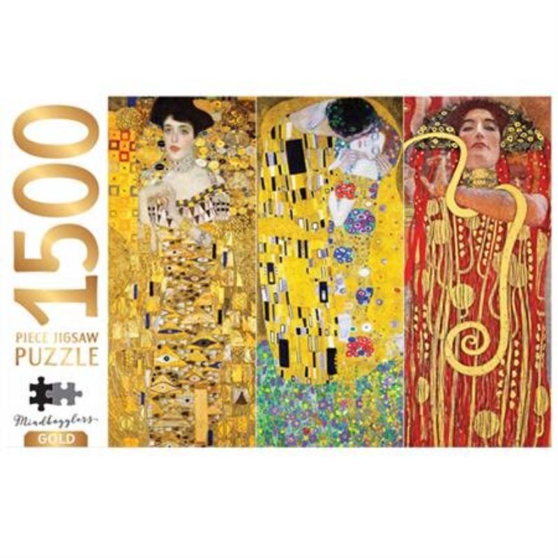 Jigsaw Puzzle -  Mindbogglers Gold Klimt Collection (1500pc)