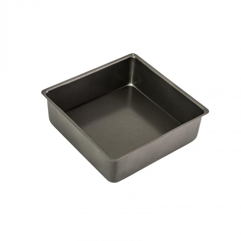 Bakemaster Loose Base Square Deep Cake Pan 20 X 20 X 7cm Non-Stick