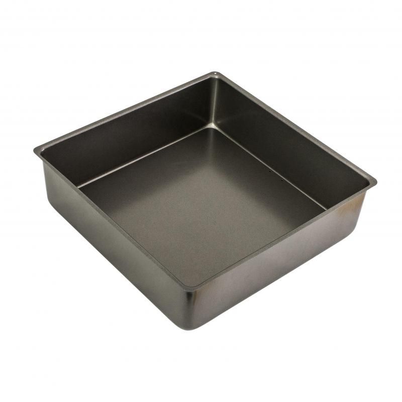 Bakemaster Loose Base Square Deep Cake Pan, 30 X 30 X 9cm – Non-Stick