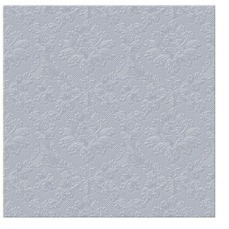 Paw Lunch Napkins 33cm Pack Of 20 | 3 Ply | Inspiration Silver
