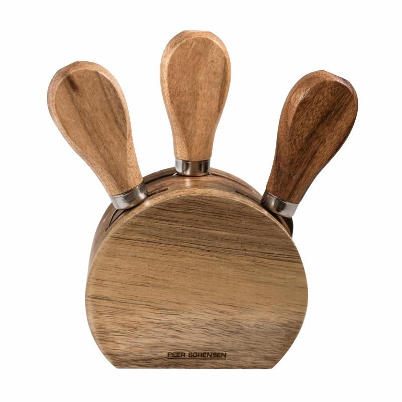 Peer Sorense Cheese Knife Block Set | 4 Pieces Set