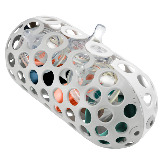 Clutch Dishwasher Basket - Grey/White - Boon