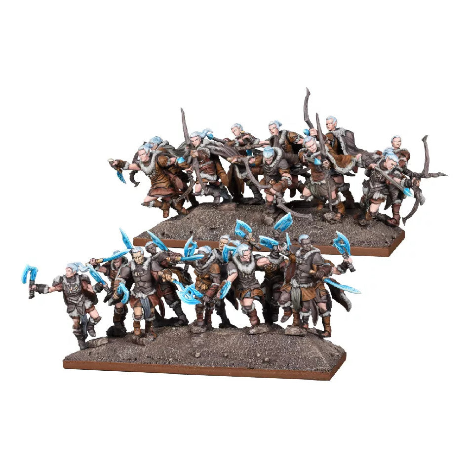Kings of War - Northern Alliance - Icekin Hunter/ berserker Regiment