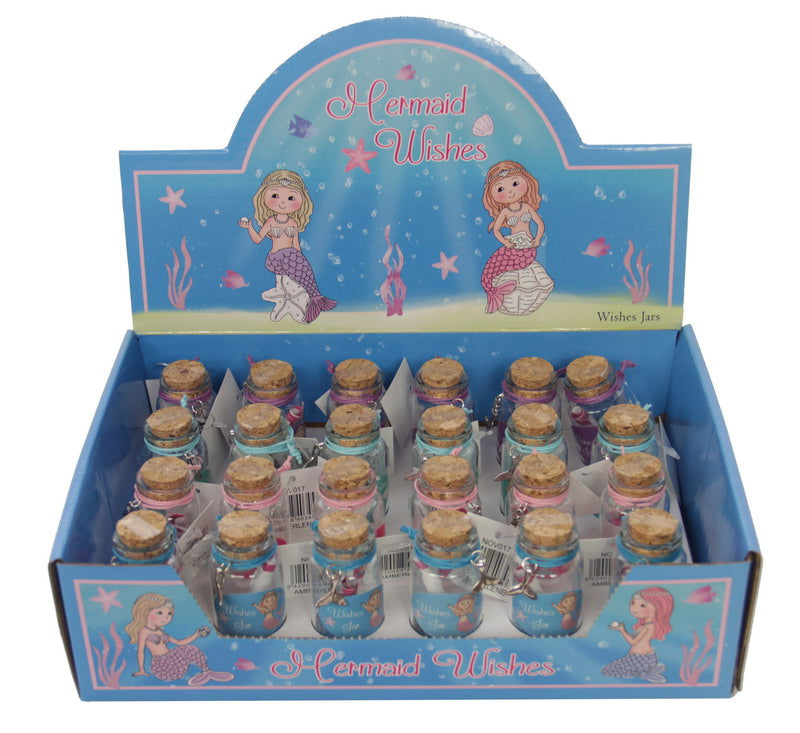 Mermaid Wishes Jar Set of 24