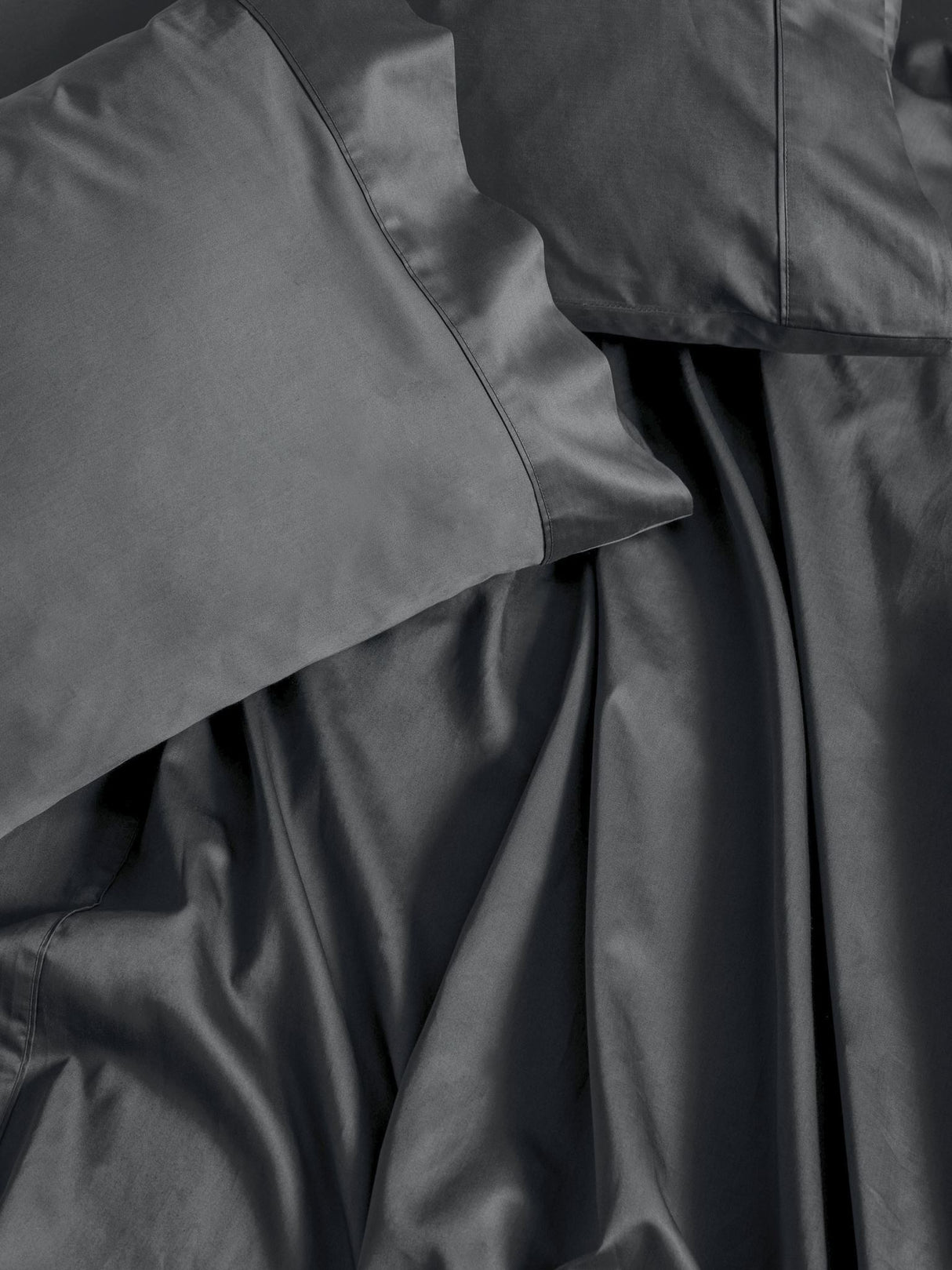 Queen - 250T Cotton Rich Sheet Set by Nu Edition - Charcoal