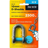 Nu-D Tested Shackle Easy Open Key  10mm X 2500kg