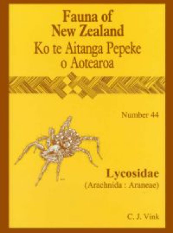 Comprehensive guide on New Zealand's endemic wolf spiders, featuring illustrations, maps, and species descriptions.