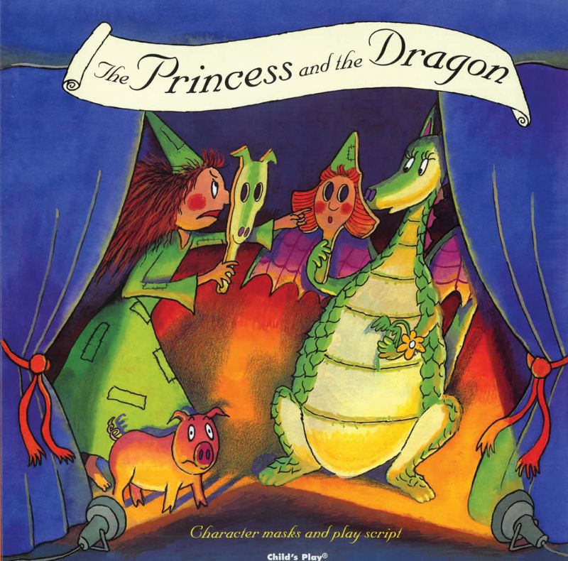 The Princess and the Dragon Mask Book