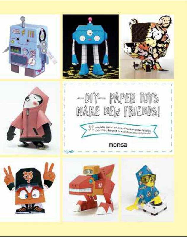 DIY Paper Toys Make New Friends