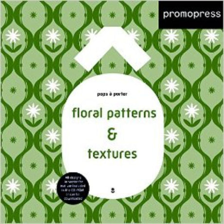 Collection of 264 vintage floral designs in bold colors, perfect for graphic and textile design inspiration.